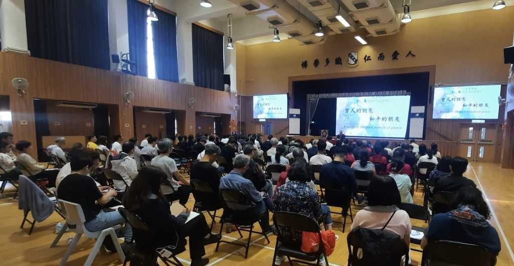 Marco Impagliazzo mengunjungi Hong Kong untuk sebuah konferensi 'Sahabat Kaum Miskin, Sahabat Perdamaian'