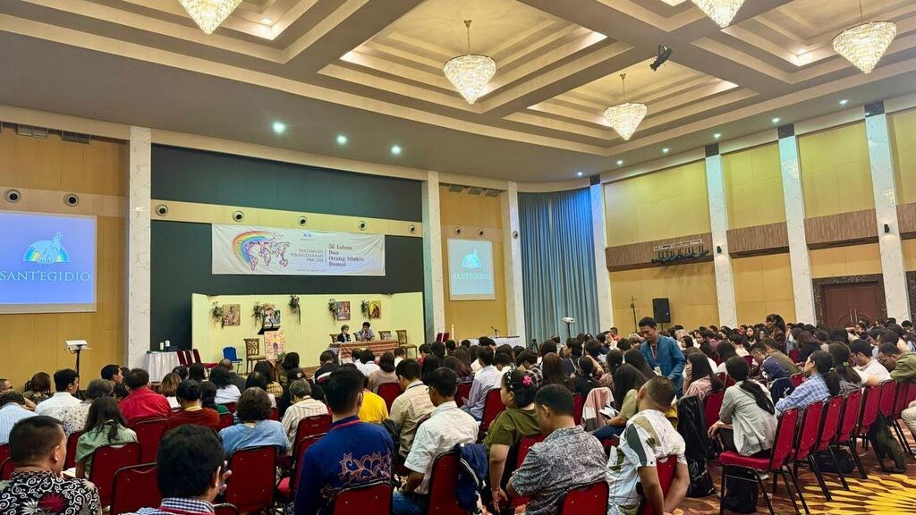 Komunitas Sant'Egidio di Pulau Jawa bertemu di Jakarta untuk merayakan ulang tahun ke-56 Sant'Egidio