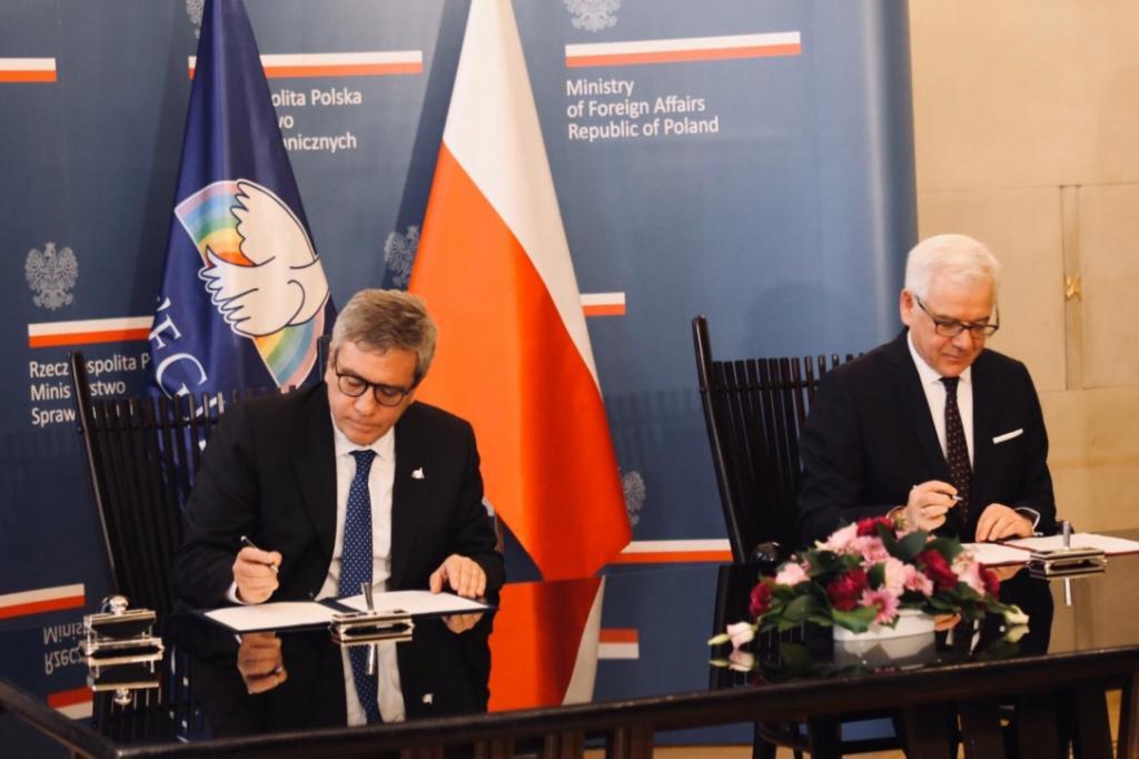 Wspólnota Sant’Egidio i Ministerstwo Spraw Zagranicznych RP podpisały dokument o współpracy
