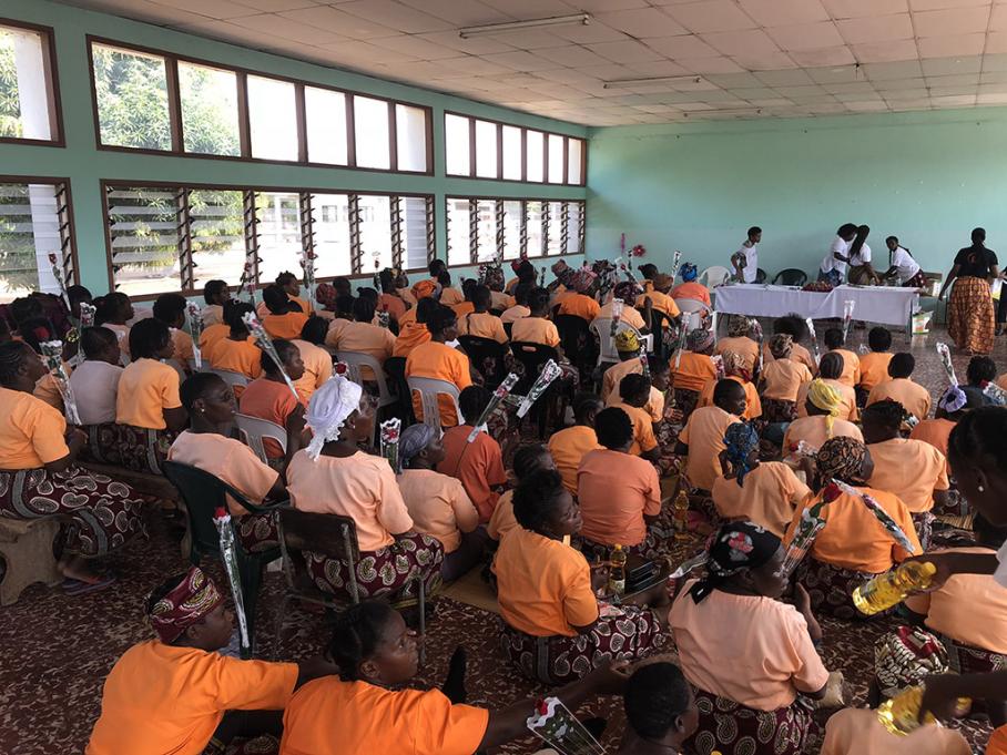 “Eu DREAM” activists are celebrating Women's Day in Mozambique with the inmates of Ndlavela Prison