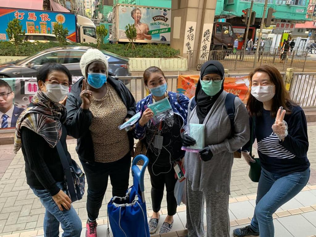 Em Hong Kong, Sant'Egidio contrasta o contágio oferecendo máscaras e desinfetantes aos desabrigados, aos migrantes e aos idosos