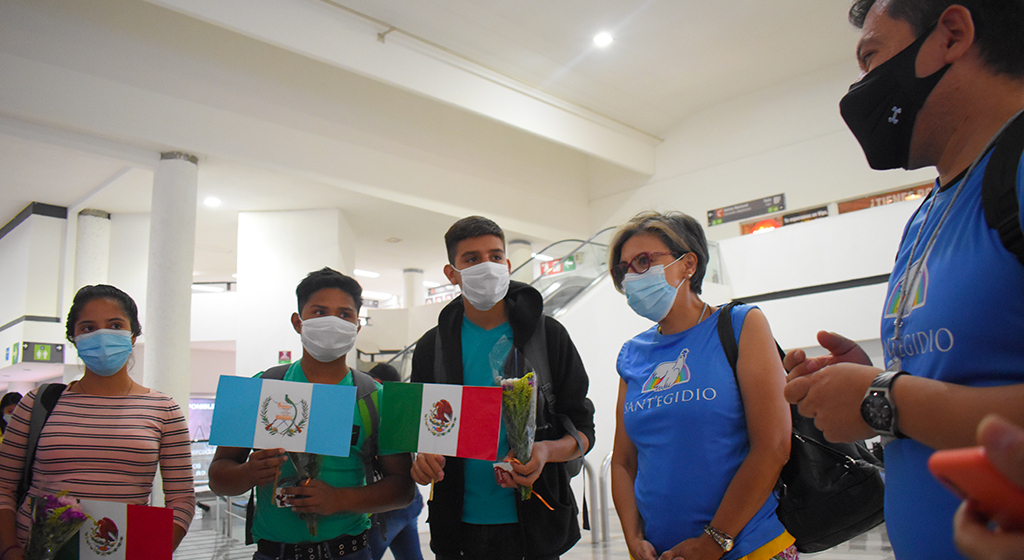 Infants migrants guatemalencs tornen a abraçar els seus pares als EUA gràcies a l'ajuda de la Comunitat de Sant’Egidio de Mèxic