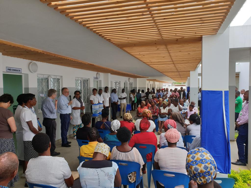 Mosambik: Treffen von Andrea Riccardi mit dem Präsidenten Nyusi und Besuch im DREAM-Zentrum von Zimpeto