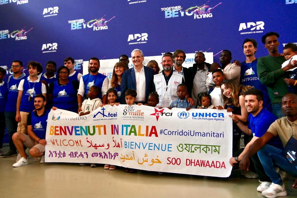 Nuove vite in salvo grazie ai Corridoi Umanitari dalla Libia. L'arrivo di 71 persone mercoledì 25 giugno