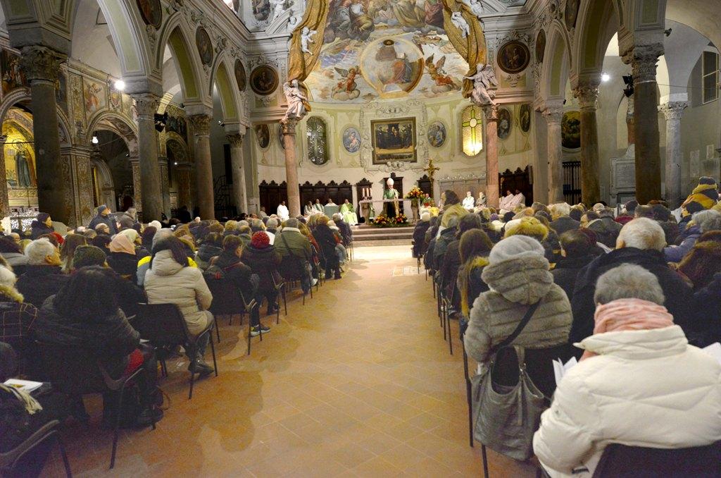 Celebrazione del 51°anniversario di Sant'Egidio a Napoli con il card. Sepe