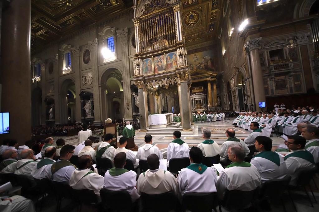 圣艾智德庆祝52周年：拉特朗的圣若望大殿，罗马主教府的礼仪