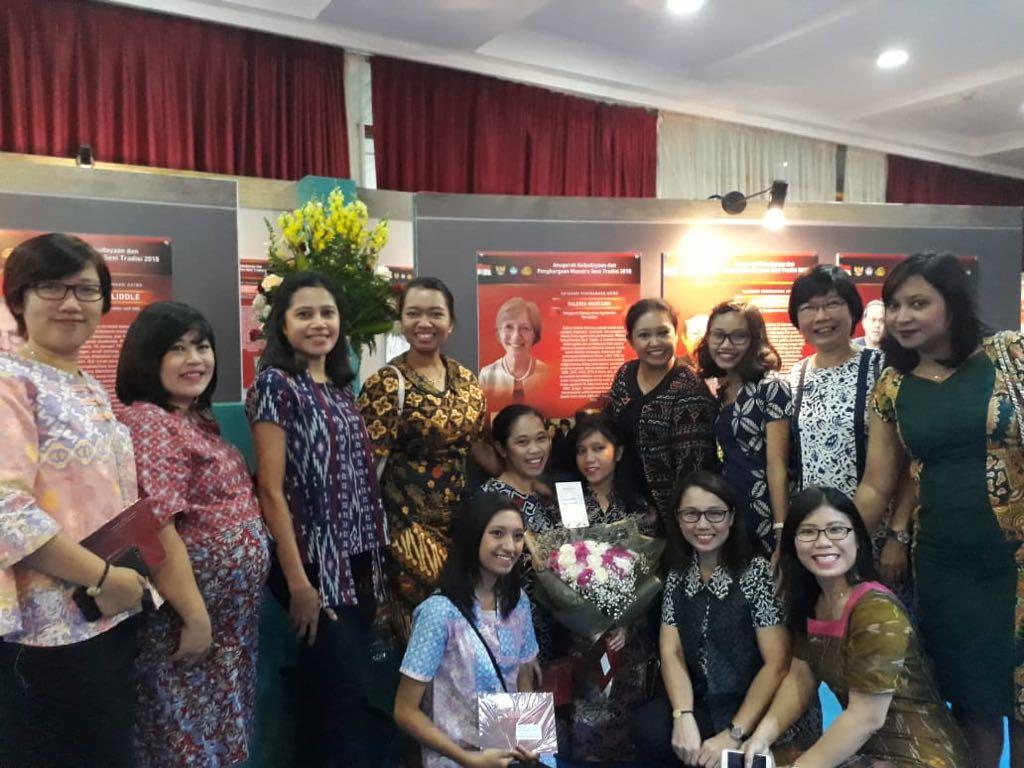 Komunitas Sant’Egidio menerima Anugerah Kebudayaan dan Penghargaan Maestro Seni Tradisi 2018 dari Pemerintah indonesia