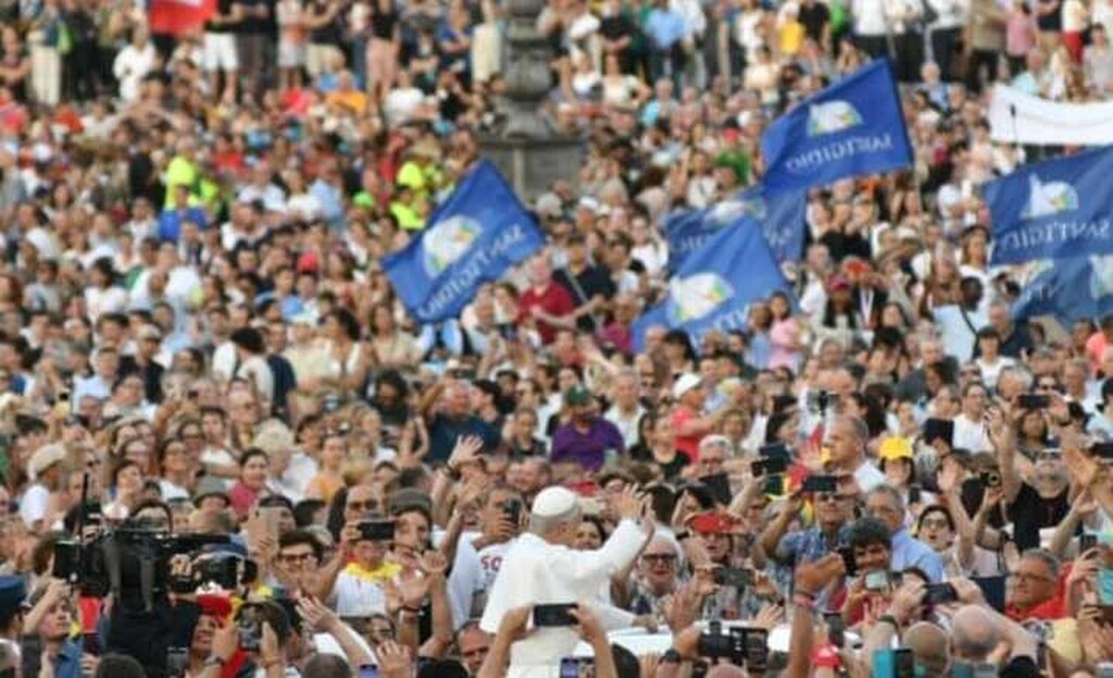 Alla Veglia di Pentecoste dei Movimenti e delle Nuove Comunità la testimonianza di Aline Minani della Comunità di Sant'Egidio
