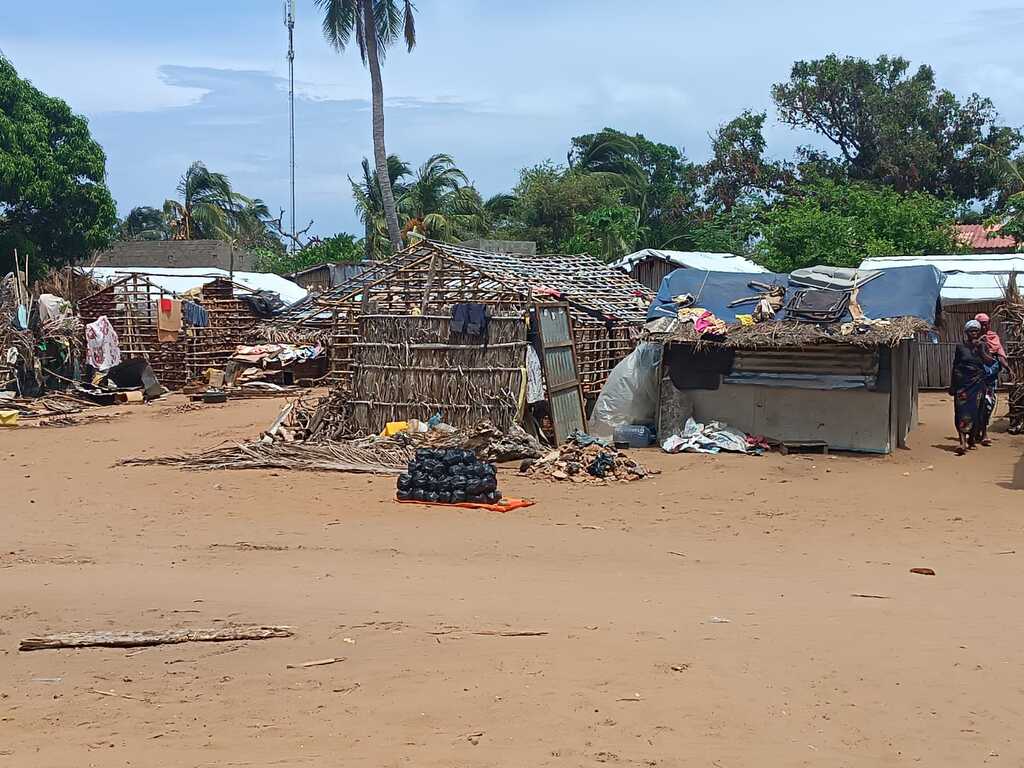 Quando o mal ataca duas vezes: no norte de Moçambique, o ciclone Chido afecta milhares de pessoas deslocadas que ficaram sem nada