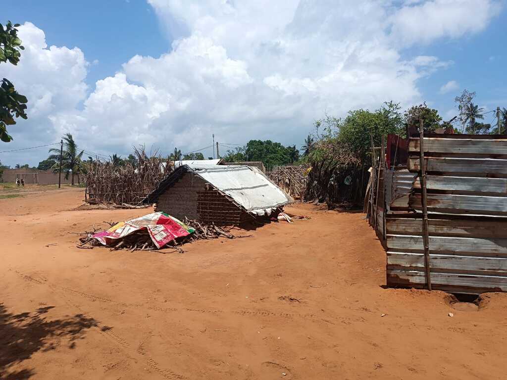 Quando o mal ataca duas vezes: no norte de Moçambique, o ciclone Chido afecta milhares de pessoas deslocadas que ficaram sem nada