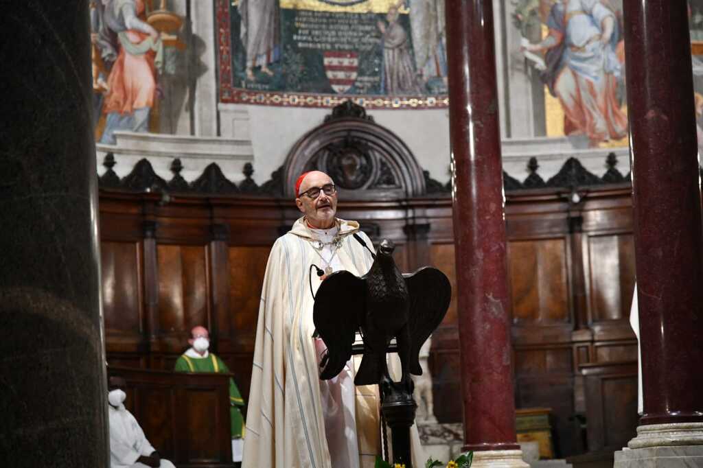 Meditation von Kardinal Michael Czerny in Santa Maria in Trastevere/Rom beim Gebet für die Inseln von Tonga. Kommentar zu Hiob 38,1-16