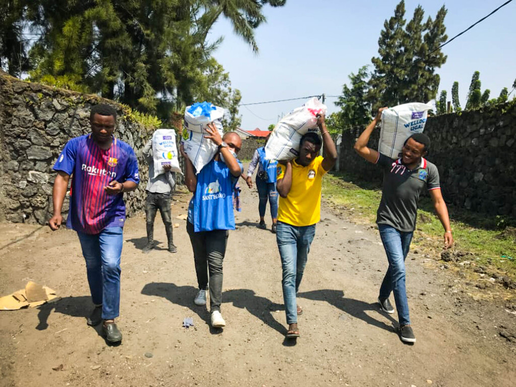 Demokratische Republik Kongo: die Kampagne #Essenfüralle erreicht die am schlimmsten von Covid heimgesuchten Gegenden