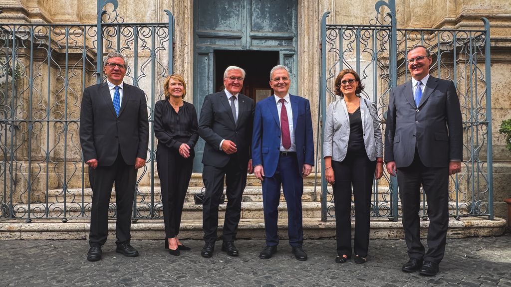 Pace e integrazione al centro della visita del presidente tedesco Frank W. Steinmeier alla Comunità di Sant'Egidio