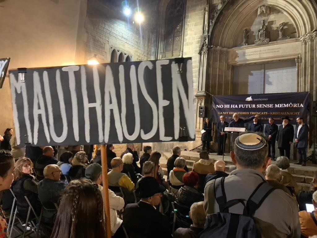 Memòria de la nit dels vidres trencats a Barcelona: 