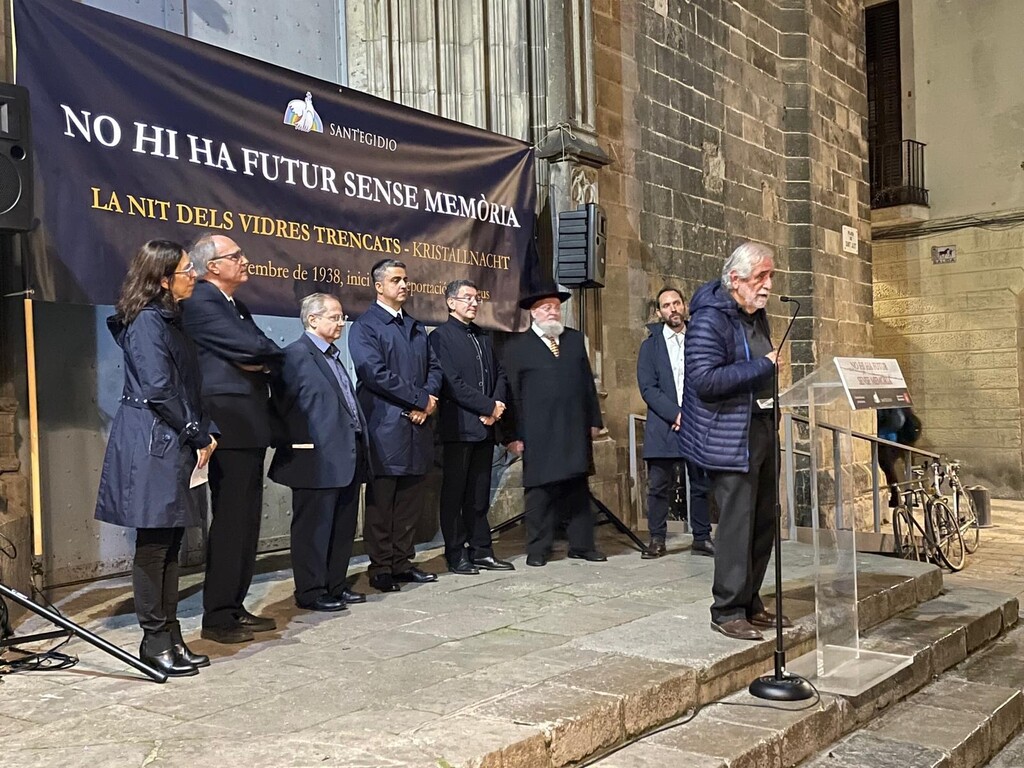 Memòria de la nit dels vidres trencats a Barcelona: 