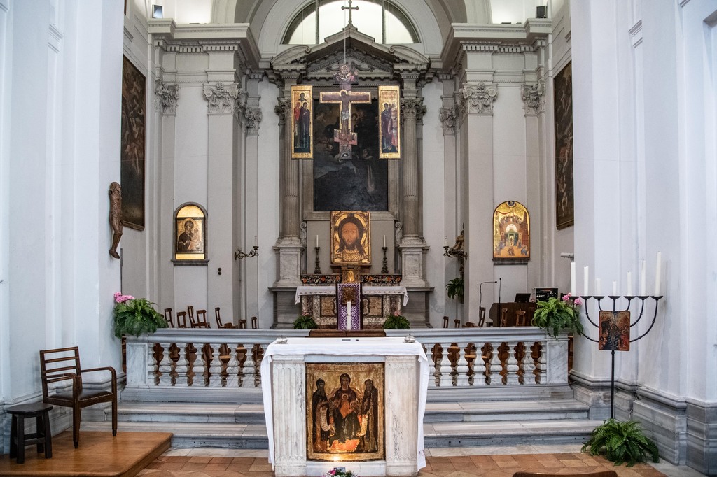 7. Februar: die Kirche Sant'Egidio ist den ganzen Tag für alle geöffnet, die sich mit uns im Gebet verbinden möchten