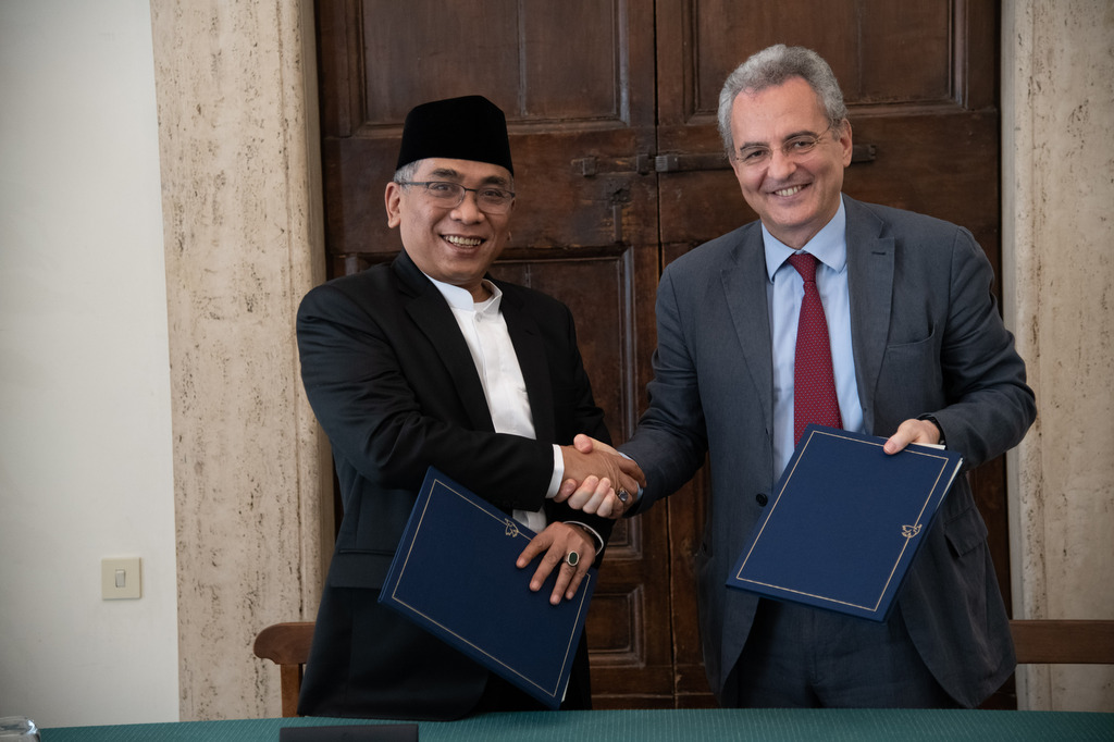 Samenwerkingsakkoord tussen Sant'Egidio en de moslimorganisatie Nahdlatul Ulama op het gebied van interreligieuze dialoog, humanitaire acties, vrede