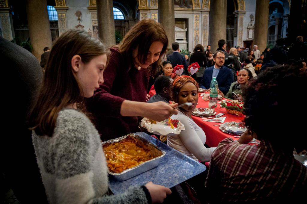 Navidad, Sant’Egidio: en la mesa con los pobres porque todo  el mundo tiene derecho al futuro