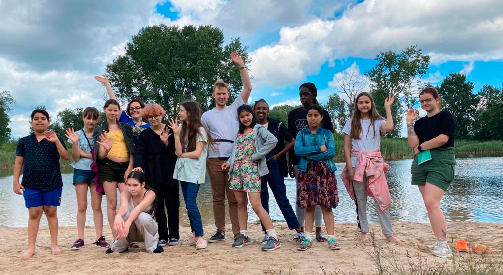 Multiethnische 'summerschool' in Warschau