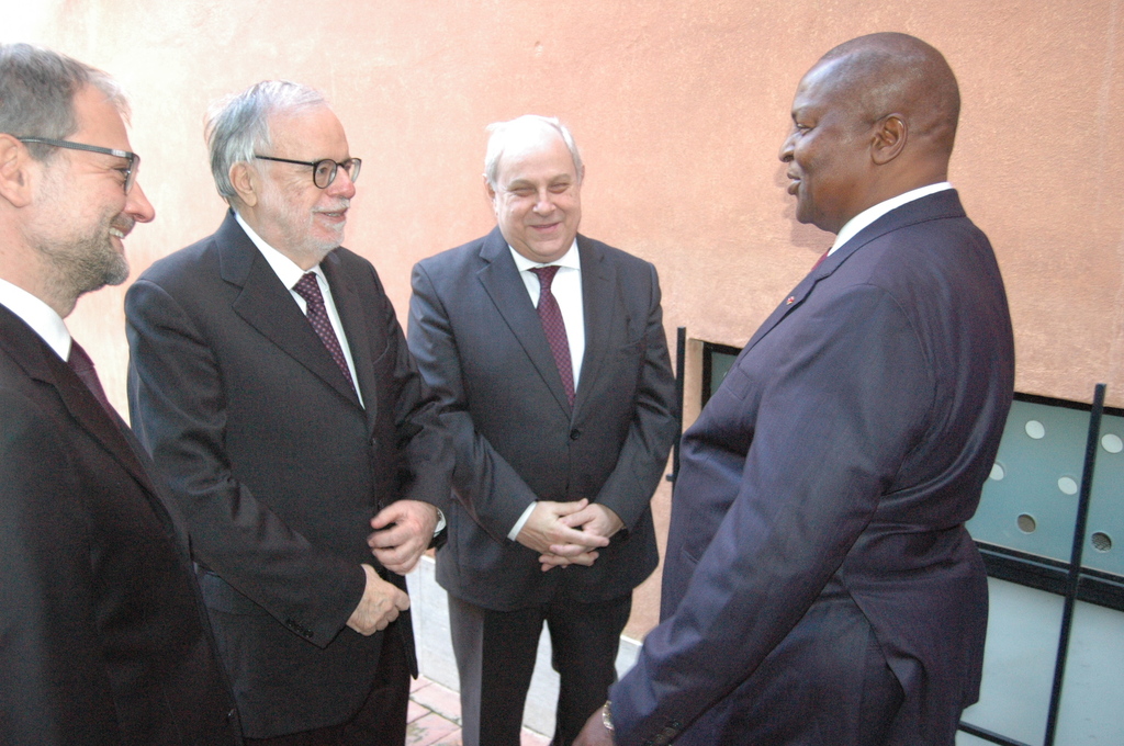 Eine lange Geschichte der Freundschaft und Friedensarbeit. Der Besuch des Präsidenten der Zentralafrikanischen Republik bei Sant'Egidio