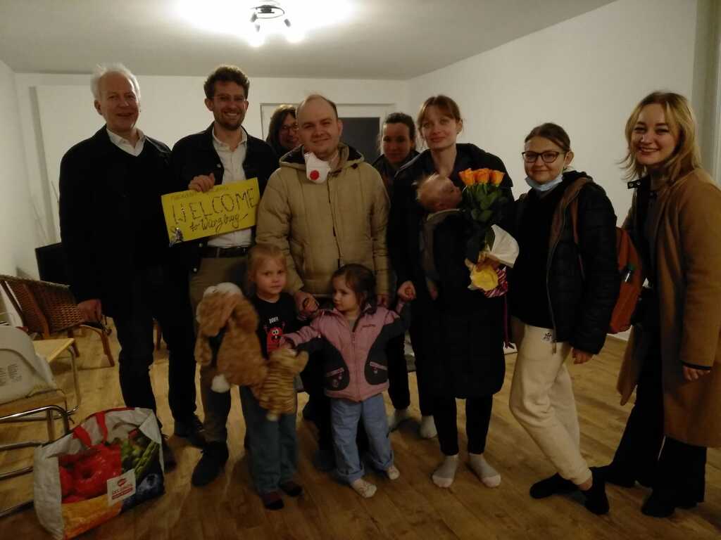 Sant'Egidio im Einsatz für die Aufnahme ukrainischer Flüchtlinge in Deutschland
