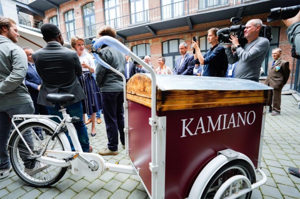 25 jaar Kamiano: het bezoek van koningin Mathilde van België aan de mensa voor de armen van Sant'Egidio in Antwerpen