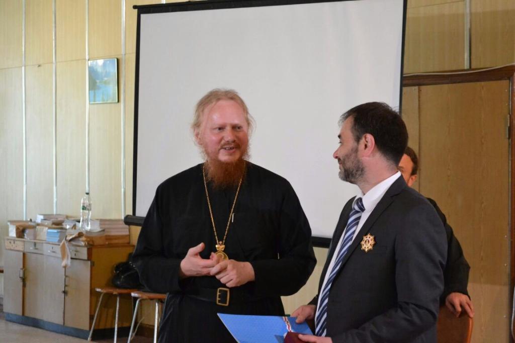 Auszeichnung der orthodoxen Kirche der Ukraine zum Jubiläum #santegidio50 für den Einsatz an der Seite der Armen