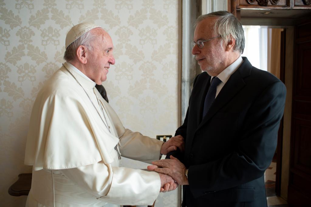 Paus Franciscus ontving Andrea Riccardi in audiëntie: over armoede, vrede en de toekomst van Afrika