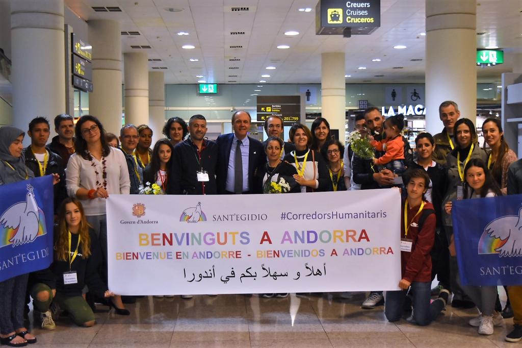 Sant'Egidio: comencen els primers corredors humanitaris a Andorra