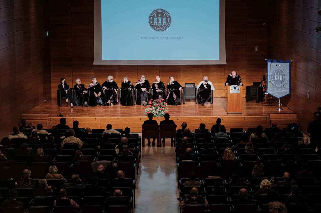 Lectio di Andrea Riccardi all'Università di San Marino e conferimento del dottorato di ricerca honoris causa in Scienze Storiche