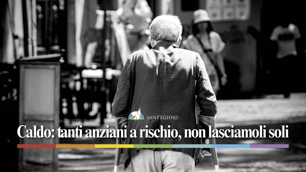 Caldo: tanti anziani a rischio, non lasciamoli soli