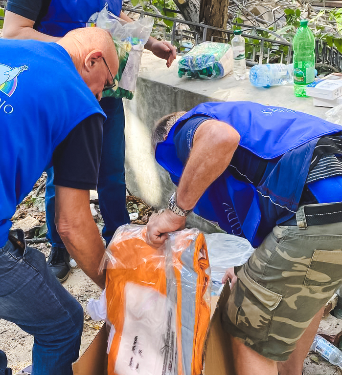 Lviv: emergency relief from the Community of Sant'Egidio after the bombing