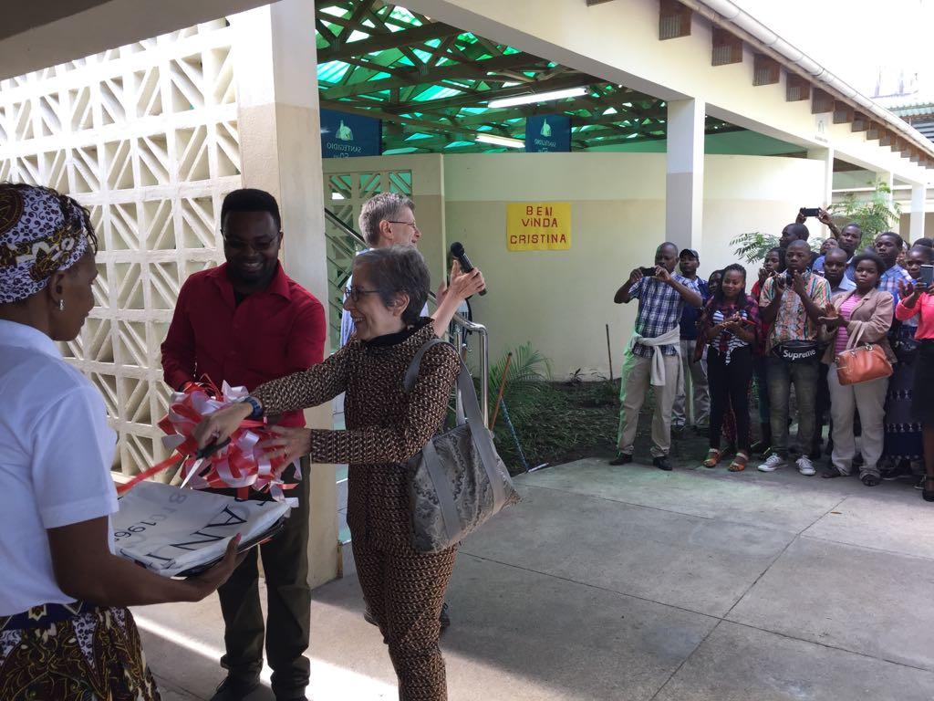 A visita de Cristina Marazzi às Comunidades de Moçambique por ocasião do 50º aniversário de Sant'Egidio