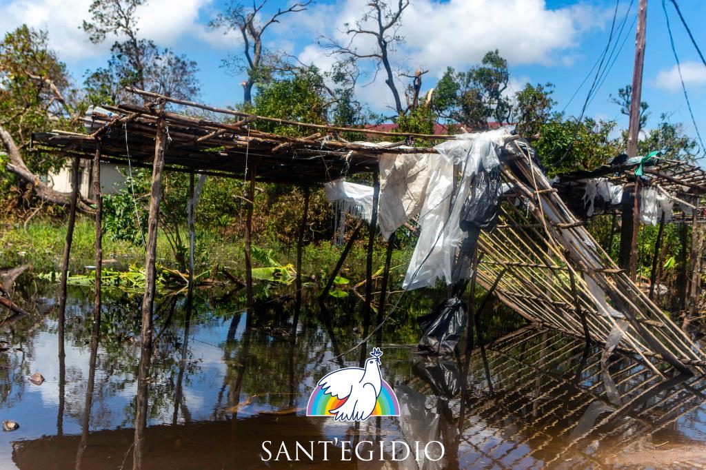 #14marzo - #14aprile Un mese fa la città di Beira in Mozambico fu colpita dal ciclone Idai: gli aiuti di Sant'Egidio
