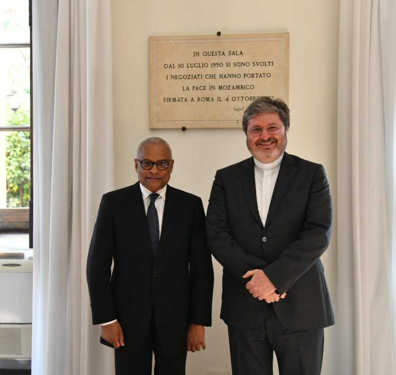 Il presidente di Capoverde in visita a Sant'Egidio. Al centro dei colloqui la pace e la stabilità in Africa Occidentale