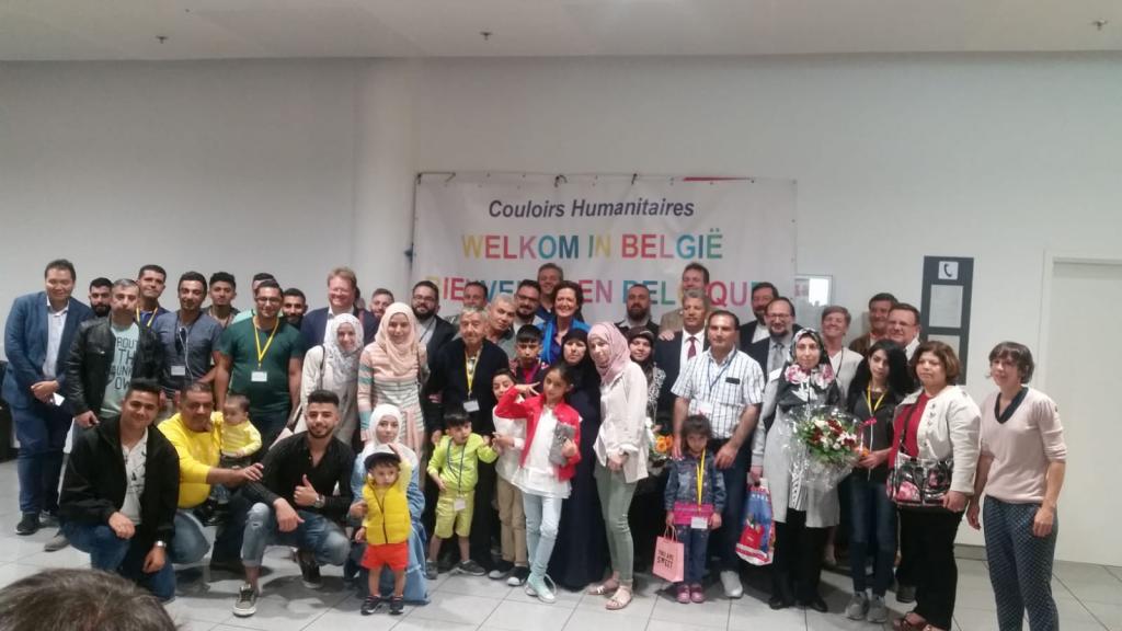 In Belgien sind 29 syrische Flüchtlinge aus der Türkei durch die humanitären Korridore angekommen