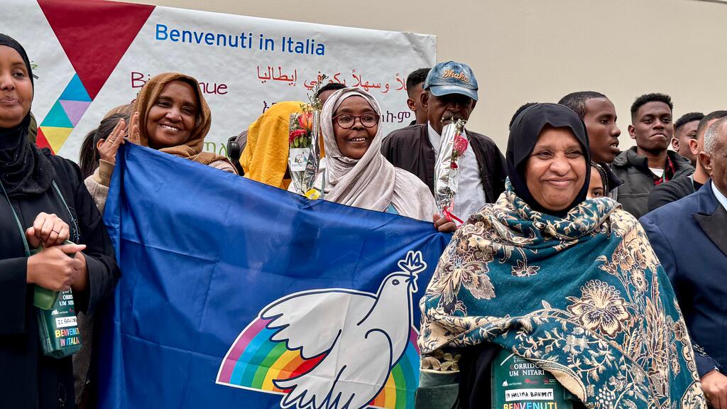 Giubileo dei migranti: arrivati 44 profughi dall'Etiopia con i corridoi umanitari