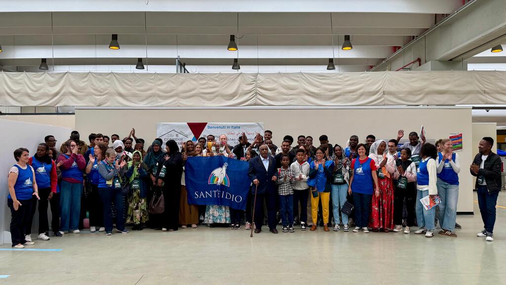 Giubileo dei migranti: arrivati 44 profughi dall'Etiopia con i corridoi umanitari