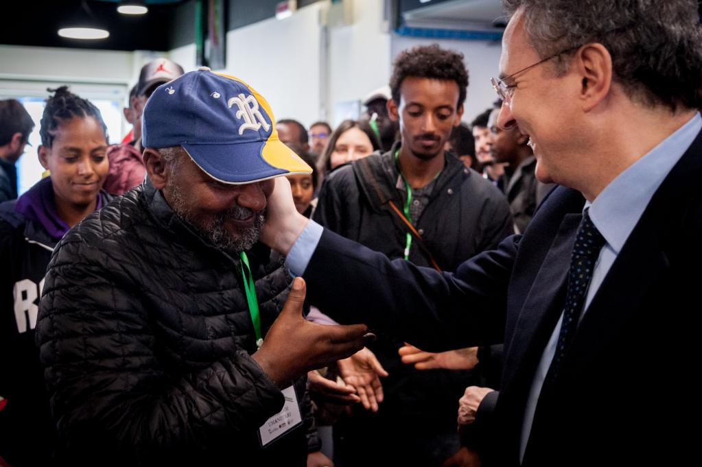L'arrivo dei corridoi umanitari dall'Etiopia: 'Ci state aiutando a rendere l'Italia un paese migliore'.