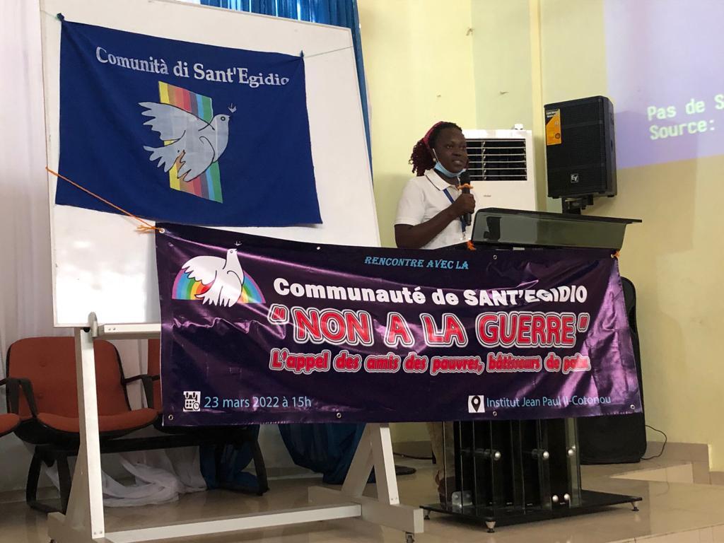 També a Cotonou (Benín) Sant'Egidio es manifesta per la pau