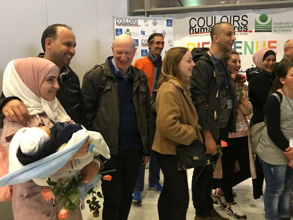 Amb l'últim grup que ha arribat a França, ja són 2500 els refugiats que han arribat a Europa amb els amb els corredors humanitaris