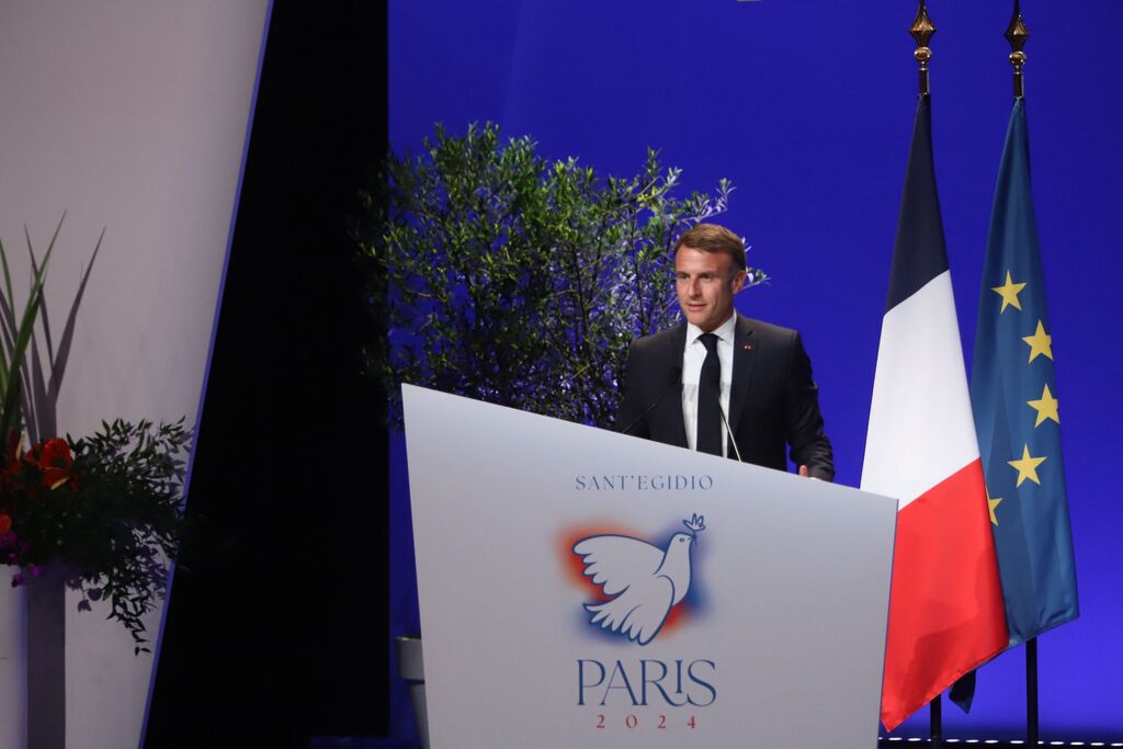 Macron kepada Sant'Egidio dan para pemimpin yang berkumpul di Paris: "Kita sangat membutuhkan imajinasi"