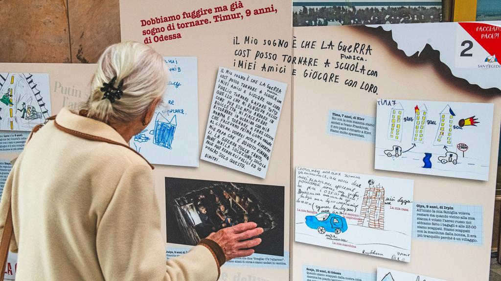A Novara, fino al 19 ottobre, “Facciamo pace?!” – La voce dei bambini sulla guerra