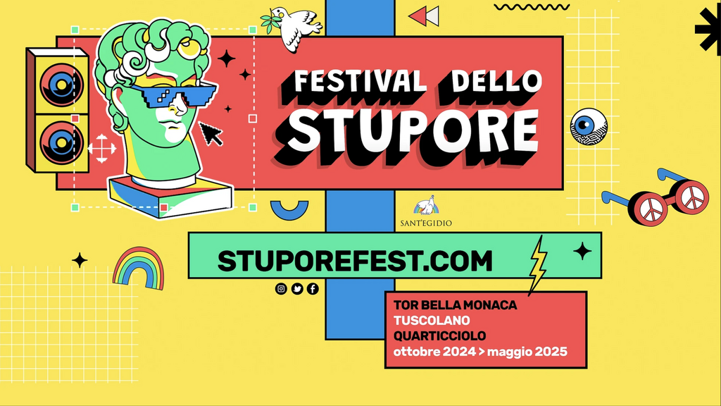 Seconda edizione del Festival dello Stupore, che quest'anno da Tor Bella Monaca si estende anche nei quartieri Tuscolano e Quarticciolo di Roma