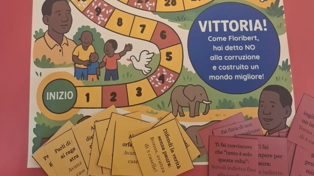 Crescere alla Scuola della Pace, diventare come Floribert. Per i bambini africani delle Scuole della Pace, il modello a cui guardare è il giovane martire che verrà beatificato il 15 giugno