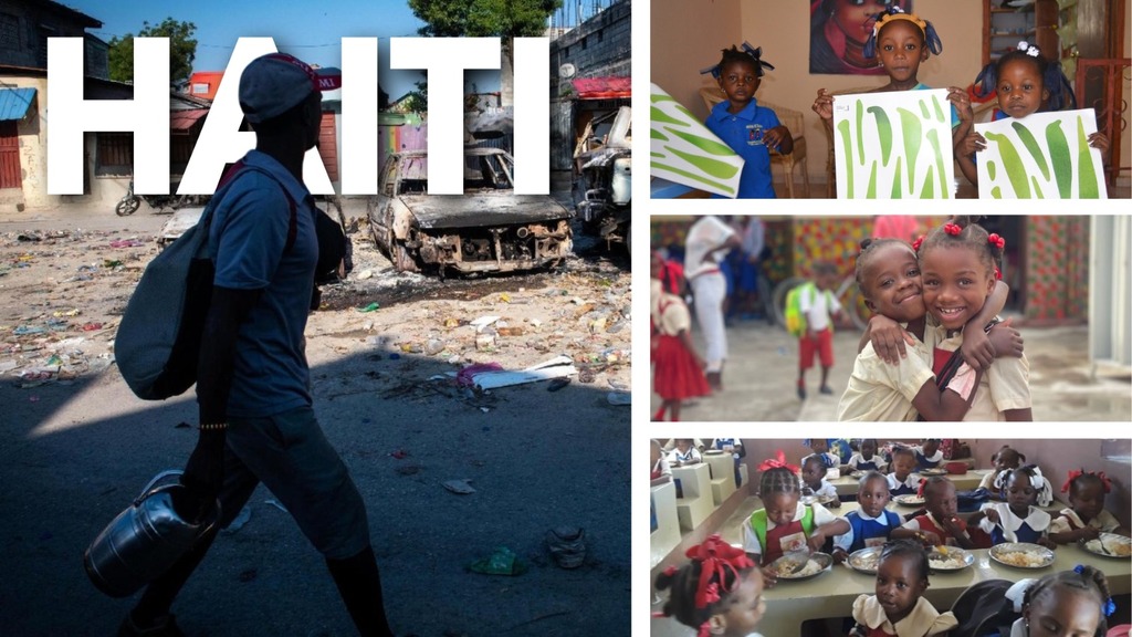 Haiti: a country in the grip of fear and violence. People call for peace