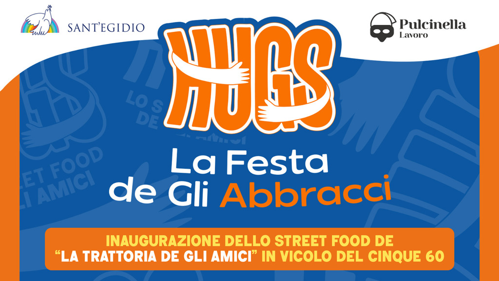 Roma, apre HUGS: uno street food inclusivo a Trastevere. Lunedì 9 giugno ore 19,30 inaugurazione ufficiale in Piazza Sant’Egidio