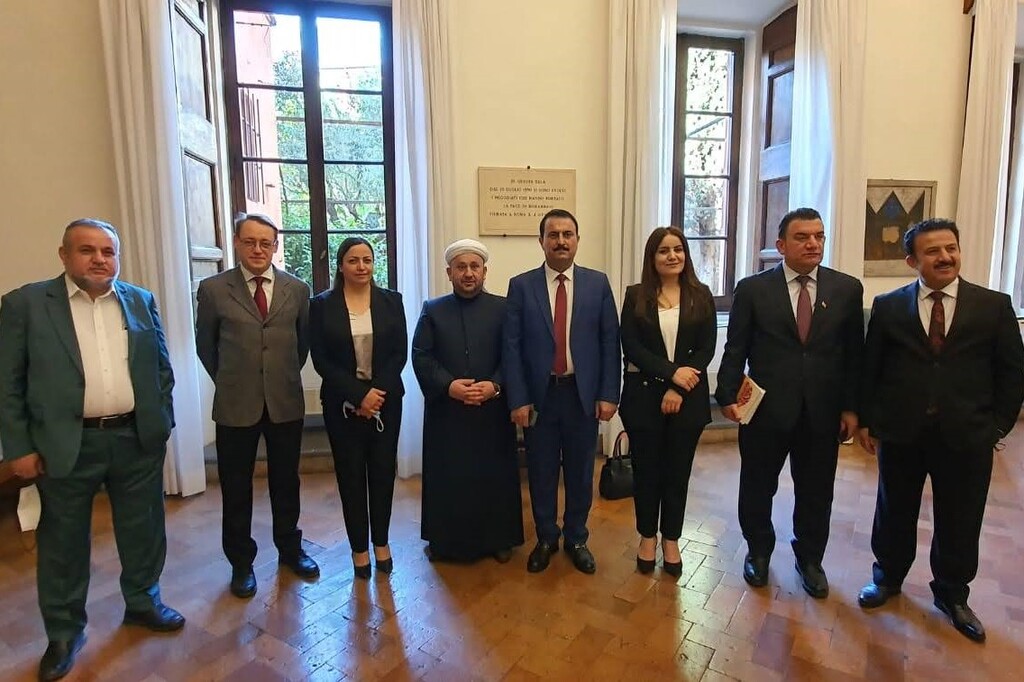 Respeito pelas minorias étnicas e religiosas para o futuro do Iraque. Uma delegação do Curdistão iraquiano com Sant'Egidio em Roma e em Bruxelas