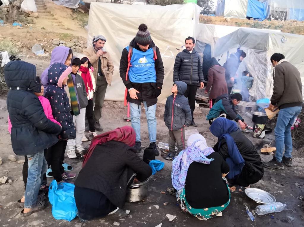 Diary from the camp of Moria, among the refugees of the city of tents