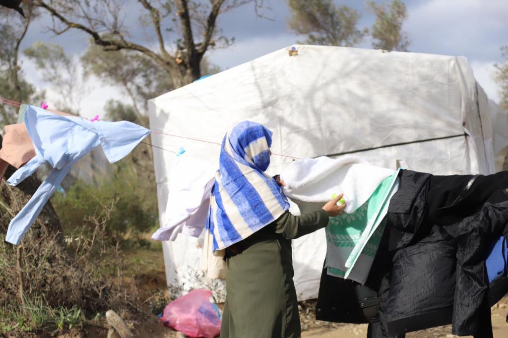Diari del camp de Moria, entre els refugiats